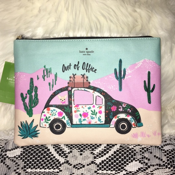 kate spade Handbags - KATE SPADE Out of Office Cosmetic Bag